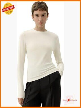 Silk Breeze Jersey Long Sleeve Slim Fit Tee Women's T-Shirt Soft Stretch